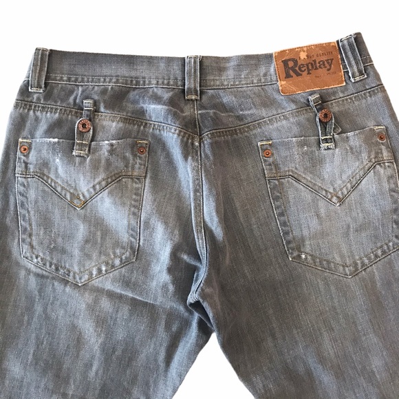 Replay Slim Straight Denim 36 - Picture 6 of 8